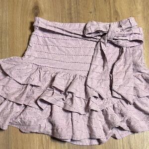 Tularosa Lavender Ruffled Skirt